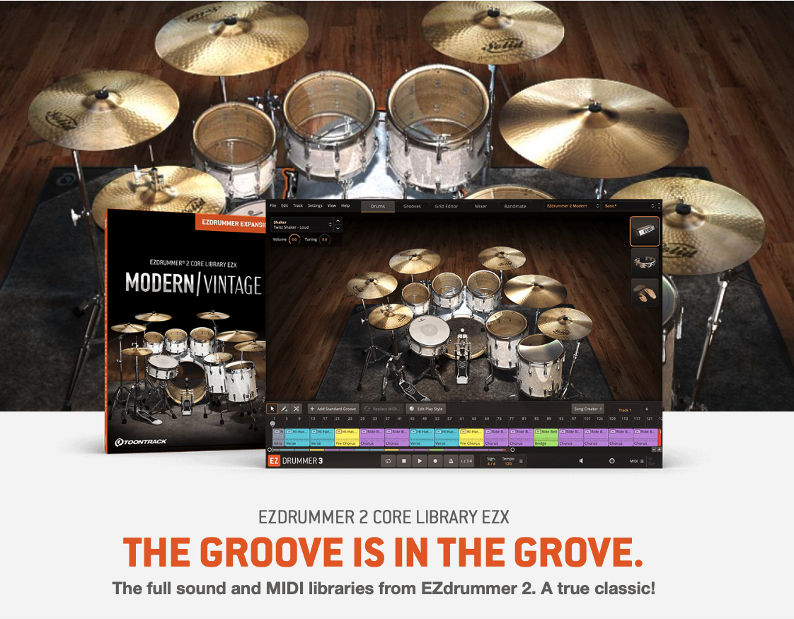 Toontrack EZdrummer 2 Regular